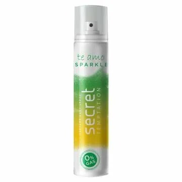 Secret Temptation Te Amo Sparkle No Gas Deodorant Perfume Body Spray for Women 120ml