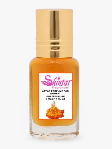 Shintai Fragrances Attar Perfume For Women Golden Musk Musk Attar 5ML Floral Attar
