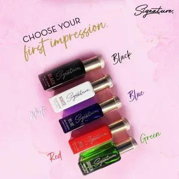 Signature Impression- 5 different rich and delightful fragrances- 20 Ml X 5 bottles in one pack- long lasting Unisex perfumes