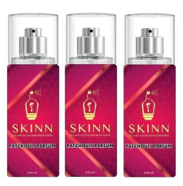 SKINN PATCHOULI PARFUM PACK OF 3