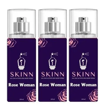 SKINN ROSE WOMAM PACK OF 3
