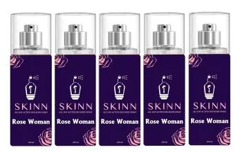 SKINN ROSE WOMAM PACK OF 5