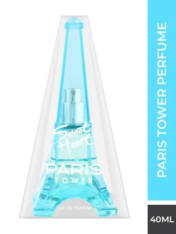 Sweet Heart Light Blue Paris Tower Eau De Parfum 40ml