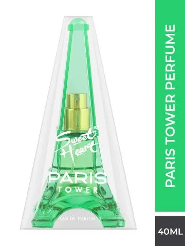 Sweet Heart Light Green Paris Tower Eau De Parfum 40ml