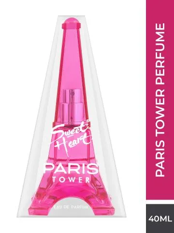 Sweet Heart Pink Paris Tower Eau De Parfum 40ml