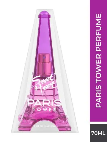 Sweet Heart Purple Paris Tower Eau De Parfum 70ml