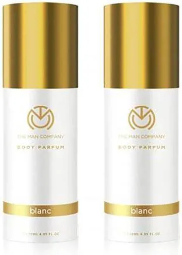 The Man Company Blanc Perfume for Men – Long Lasting Fragrance – No Gas Deodorant Combo Set for Men – Luxury Premium Body Spray – 120ml * 2