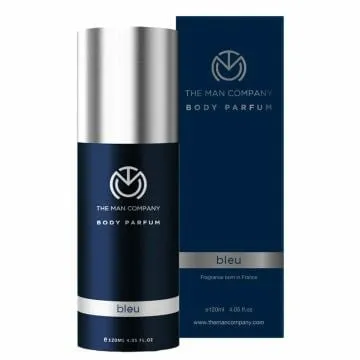 The Man Company Body Perfume For Men – Bleu – No Gas Deodorant – Long Lasting Fragrance – Body Spray For Men – 120ml