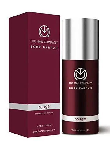 The Man Company Body Perfume For Men – Rouge – No Gas Deodorant – Body Spray For Men – Long Lasting Fragrance -120ml
