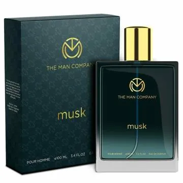 The Man Company Musk Perfume for Men – Premium Long Lasting Fragrance Spray – EDP for Men  Eau De Parfum – 100ml