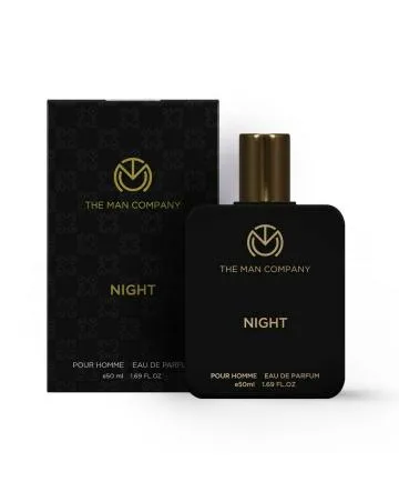 The Man Company Night Perfume for Men – 50ml – Premium Long Lasting Fragrance – Citrusy Exotic and Woody – Gift For Men – Date Night Body Spray