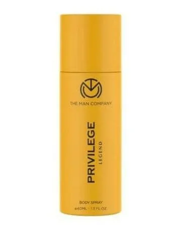 The Man Company Privilege Legend Deodorant for Men – Premium Body Spray – Long-Lasting Fragrance – Perfect Deo For Everyday Use – 40ml