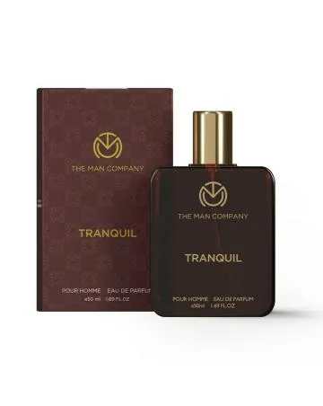 The Man Company Tranquil Perfume For Men – 50ml – Premium Long Lasting Fragrance – Citrusy Floral and Musky – Gift For Men – Day Outing Body Spray