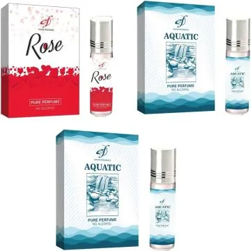 The Rupawat perfumery house Attar Aquatic Rose Aquatic 6ml Floral Attar Natural