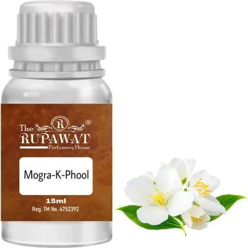 The Rupawat perfumery house Attar Mogra k Phool 15ml Floral Attar Natural