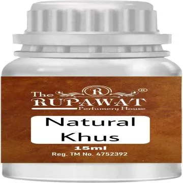 The Rupawat perfumery house Attar Ntural Khus 15ml Floral Attar Natural