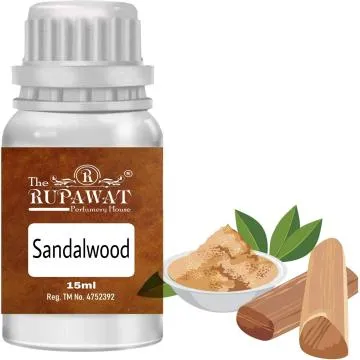 The Rupawat perfumery house Attar Sandalwood 15ml Floral Attar Natural