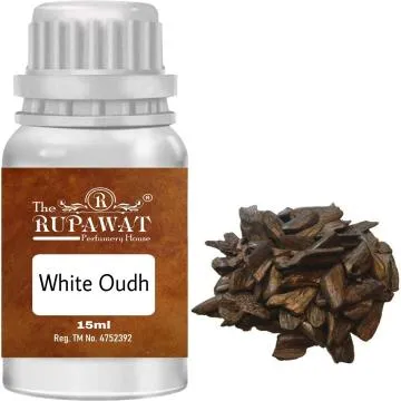 The Rupawat perfumery house Attar White Oudh 15ml Floral Attar Natural