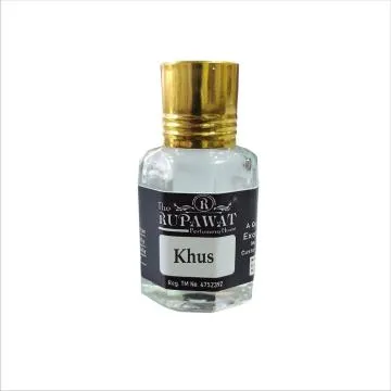 The Rupawat perfumery house Khus Attar 12ml Floral Attar Natural