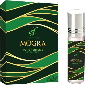The Rupawat perfumery house Mogra Roll-on Attar 6Ml Floral Attar Mogra