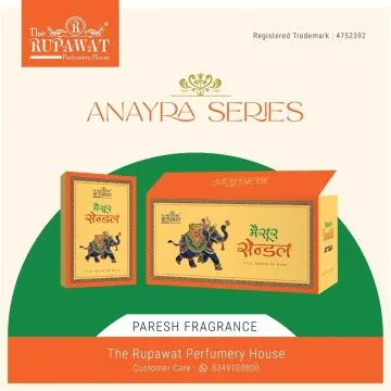 The Rupawat perfumery house Mysore Sandal Attar 1Ml Each Dozen Pack 12 BOTTLE PACK Floral Attar Natural
