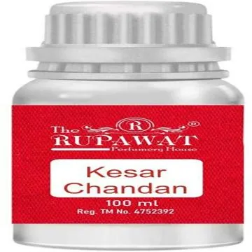 The Rupawat perfumery house Premium Kesar Chandan Attar 100Ml Floral Attar Natural