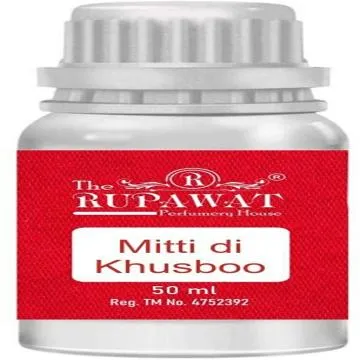 The Rupawat perfumery house Premium Mitti di Khusboo Attar 50ml Floral Attar Natural