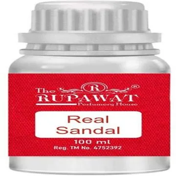 The Rupawat perfumery house Premium Real Sandal Attar 100Ml Floral Attar Natural