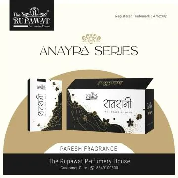 The Rupawat perfumery house Raat Rani Attar 1Ml Each Dozen Pack 12 BOTTLE PACK Floral Attar Natural
