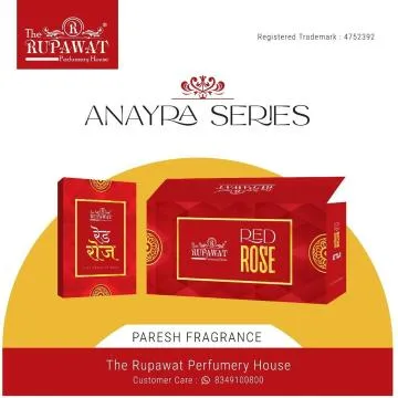 The Rupawat perfumery house Red Rose Attar 1Ml Each Dozen Pack 12 BOTTLE PACK Floral Attar Natural