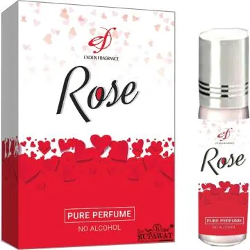 The Rupawat perfumery house Rose Attar Premium Rollon 6Ml Floral Attar Natural