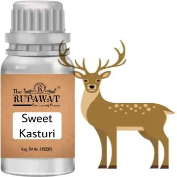 The Rupawat perfumery house Sweet Kasturi 25ml Floral Attar Natural