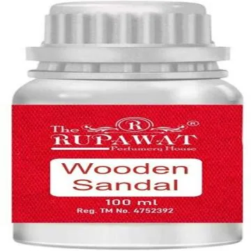 The Rupawat perfumery house Wooden Sandal Attar 100Ml Floral Attar Sandalwood