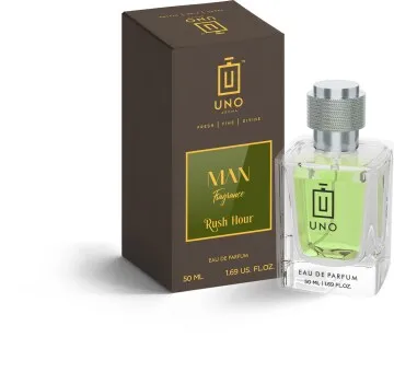 UNO Aroma Rush Hour EDP Man Fragrance Perfume With Long Lasting And Soothing Scent – 50 ml- For Men