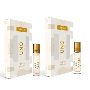 UNO Aroma Unisex Mogra Roll-On-Attar With Long-Lasting Fragrance Perfume Pack Of 2 – 8 ml Each