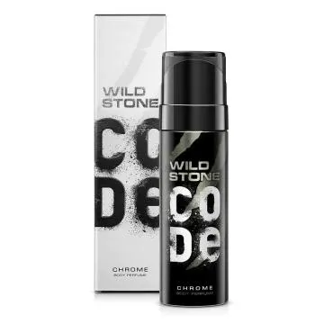 Wild Stone CODE Chrome No Gas Long Lasting Body Perfume Spray for Men 120ml