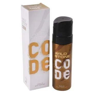 Wild Stone Code Gold Body Perfume for Men 120 ml