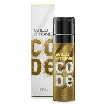 Wild Stone CODE Gold No Gas Long Lasting Body Perfume Spray for Men 120ml