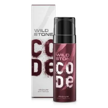 Wild Stone CODE Iridium No Gas Long Lasting Body Perfume Spray for Men 120ml
