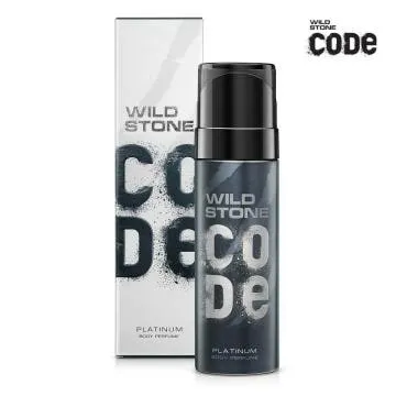 Wild Stone CODE Platinum No Gas Long Lasting Body Perfume Spray for Men 120ml