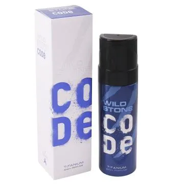 Wild Stone Code Titanium Body Perfume for Men 120 ml