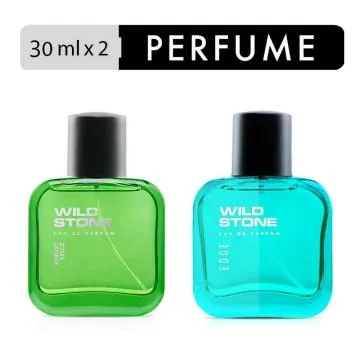 Wild Stone Edge and Forest Spice Perfume Combo for Men 30ml Pack of 2