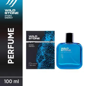 Wild Stone Hydra Energy Perfume Spray for Men 100ml All-purpose Perfume for Active Men Citrus Freshness and Aquatic Energy
