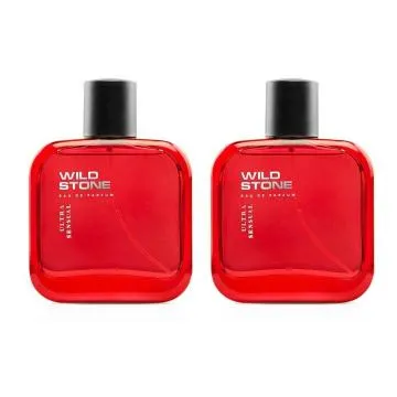 Wild Stone Ultra Sensual Spray Perfume Combo for Men Pack of 2 100ml each