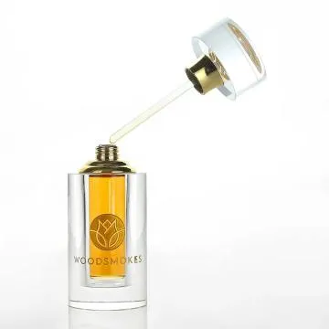 Woodsmokes Alcohol-Free Long Lasting Attar Saffron Sandalwood Men 10 Ml