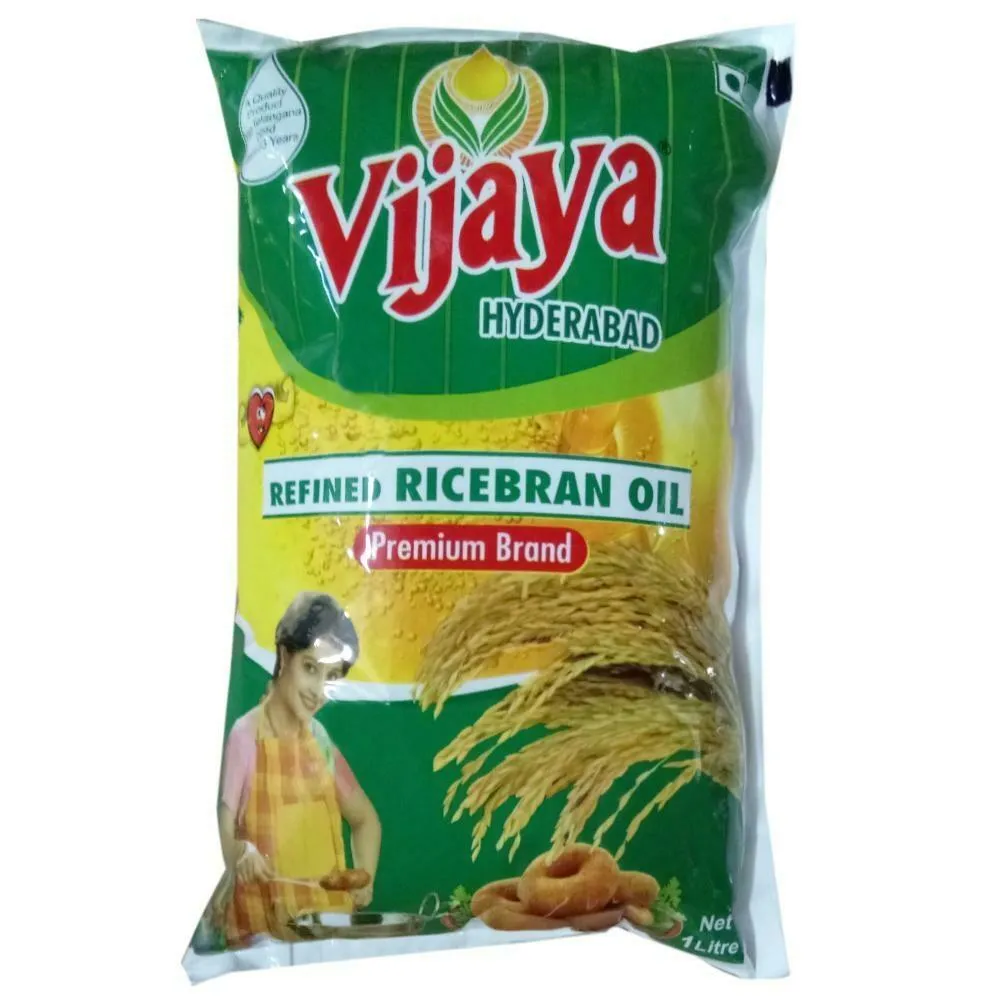 Vijaya Rice Bran Oil – 1 Ltr