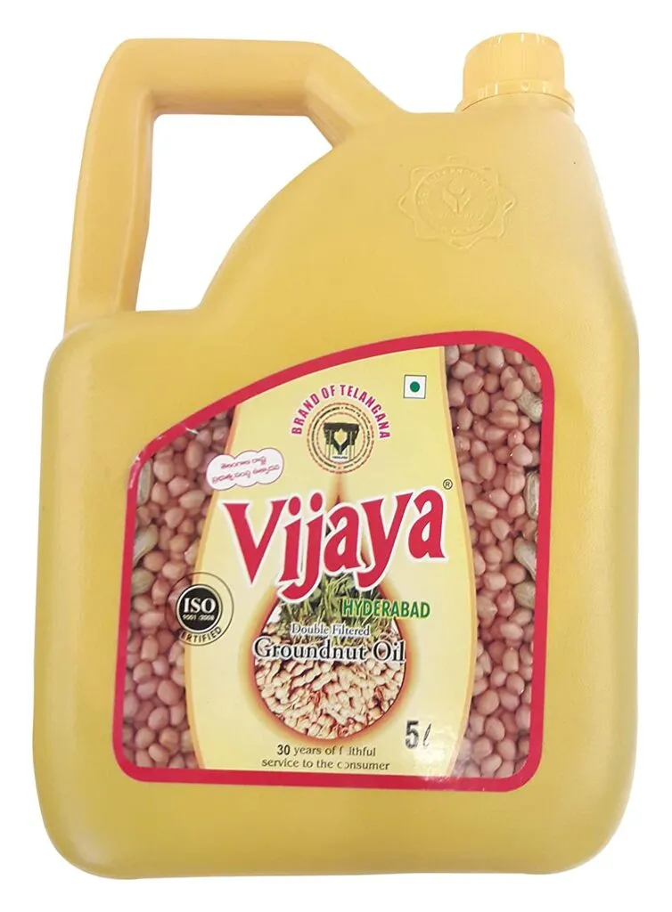 Vijaya Groundnut Oil – 5 Ltr