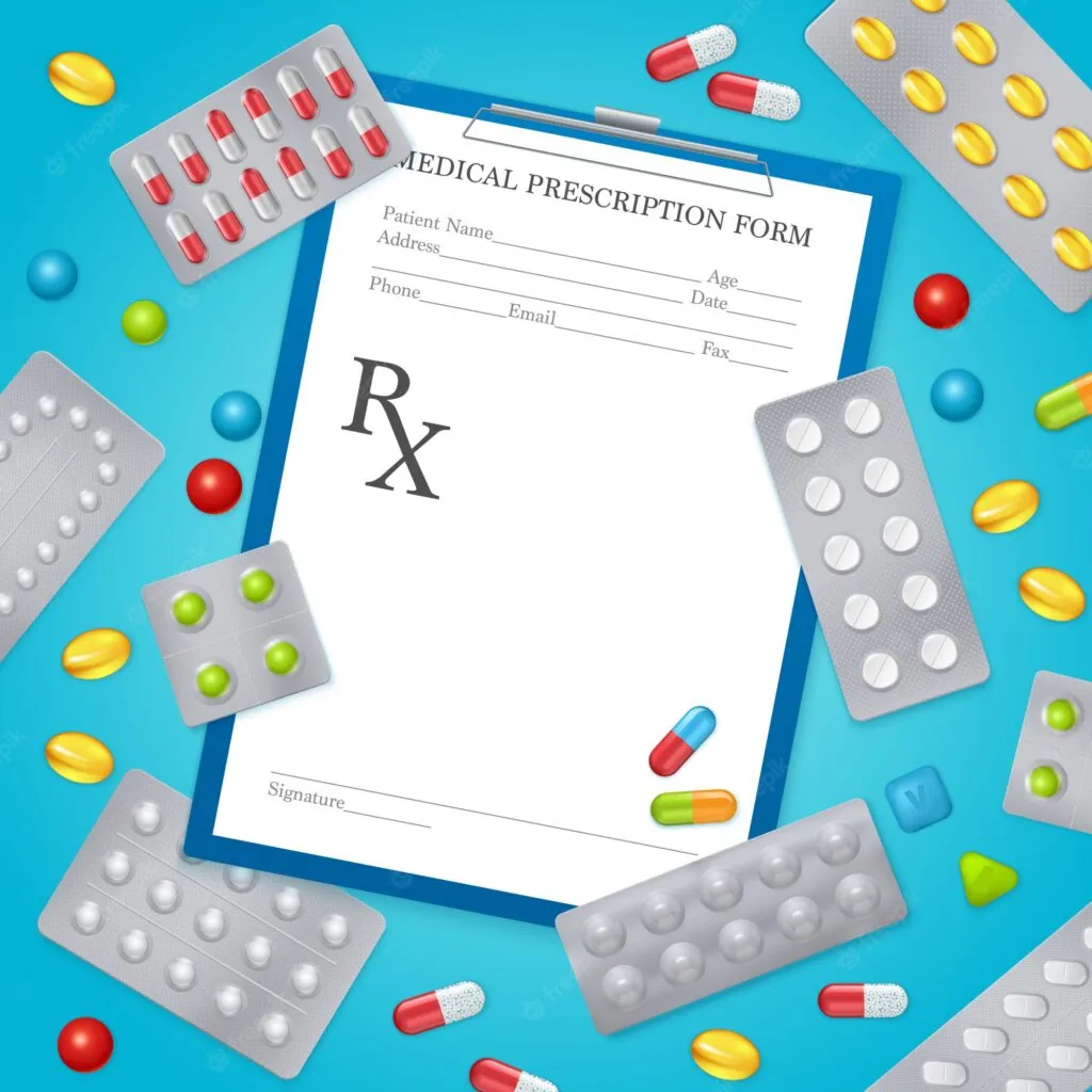Medical shop prescription