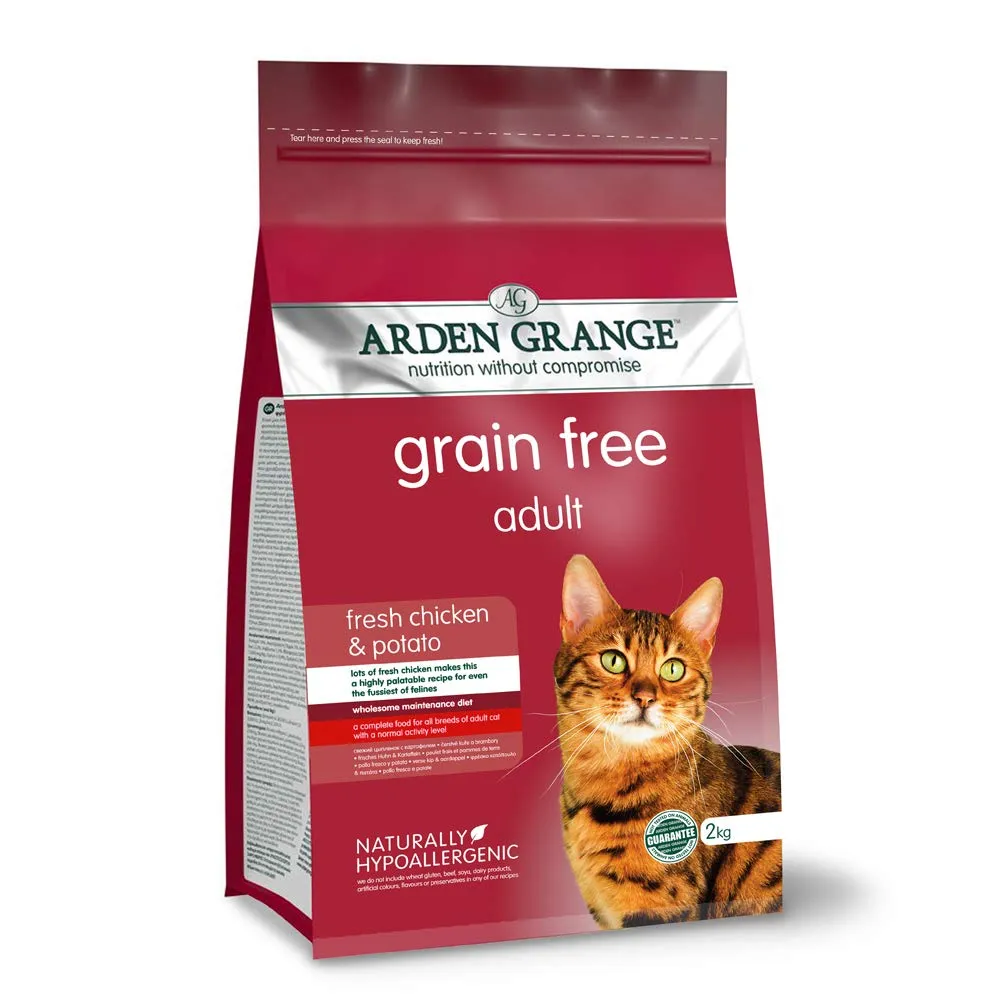 Arden Grange Cat – Fresh Chicken and Potato Adult Cat 2Kg