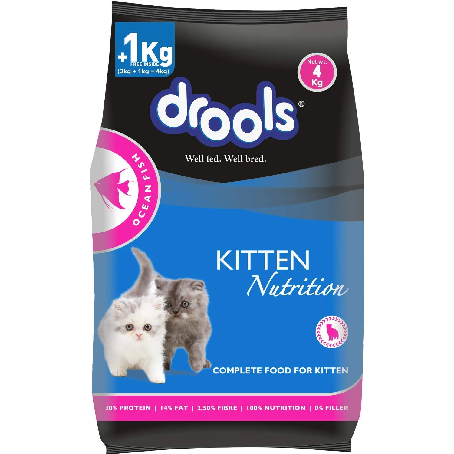 Drools Cat – Kitten Ocean Fish Adult Cat 1.2kg